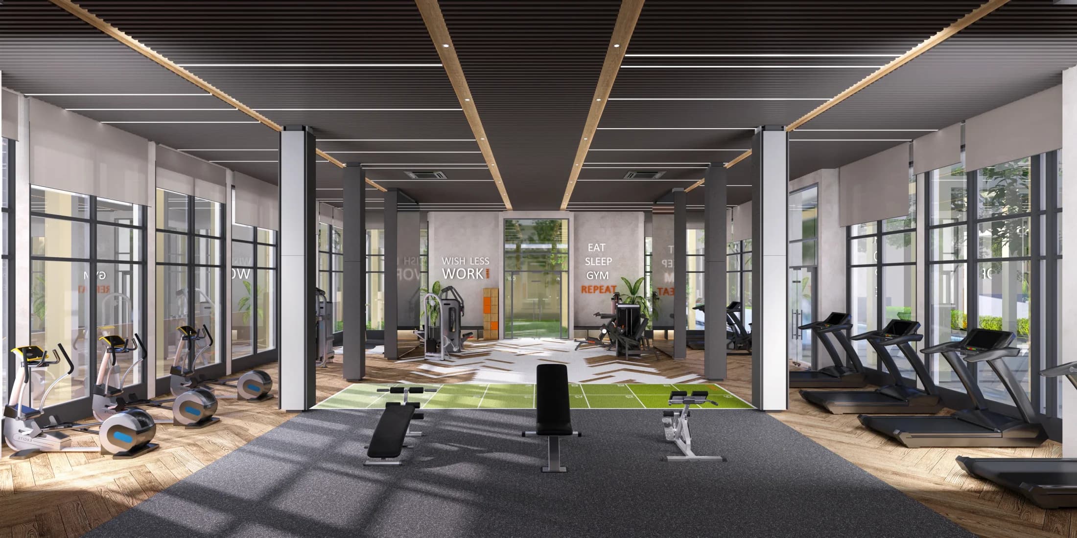 Veladaz Residences wellness gym