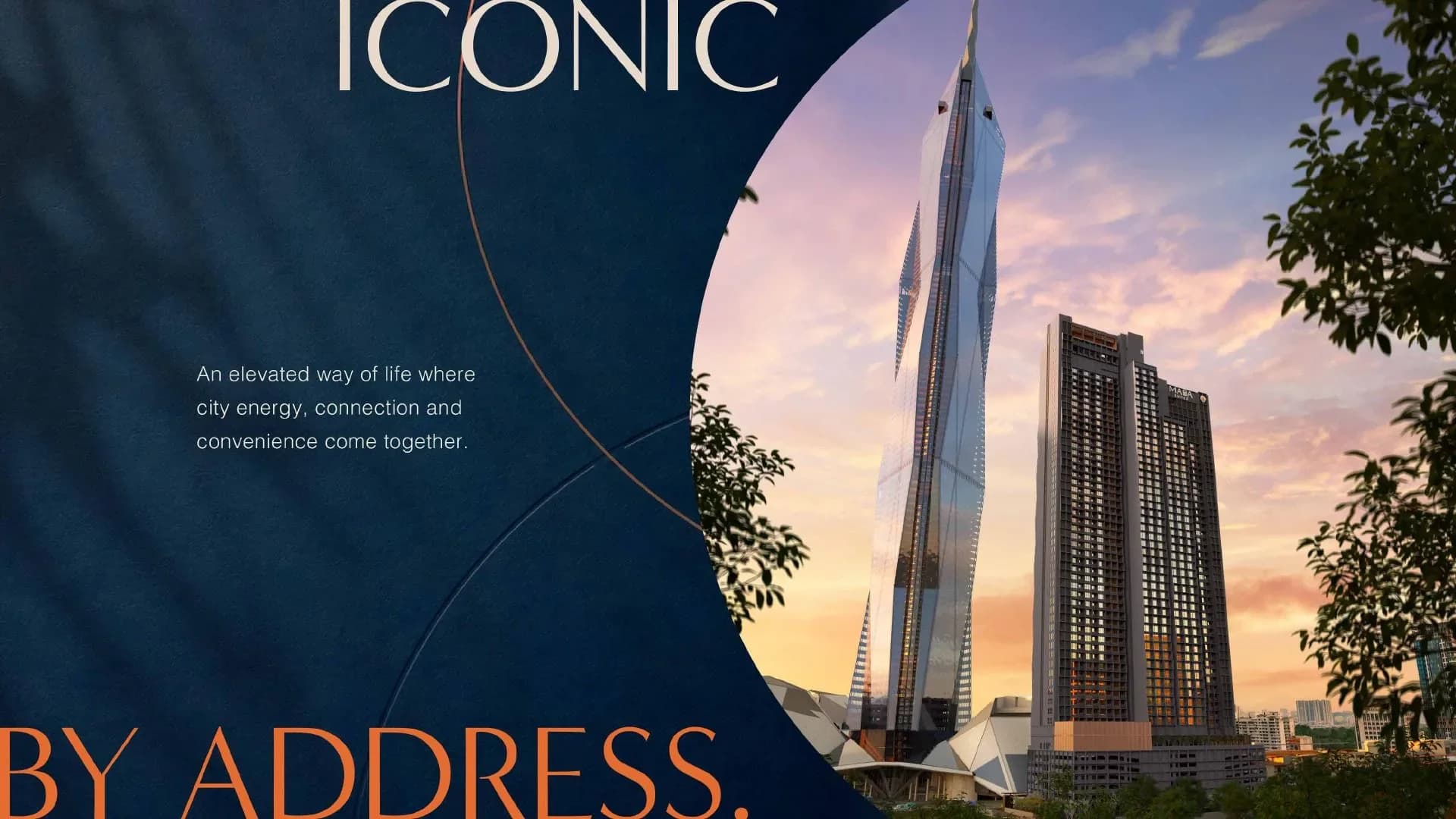 MABA Suitez twin-tower development beside Menara Merdeka Maybank in central Kuala Lumpur