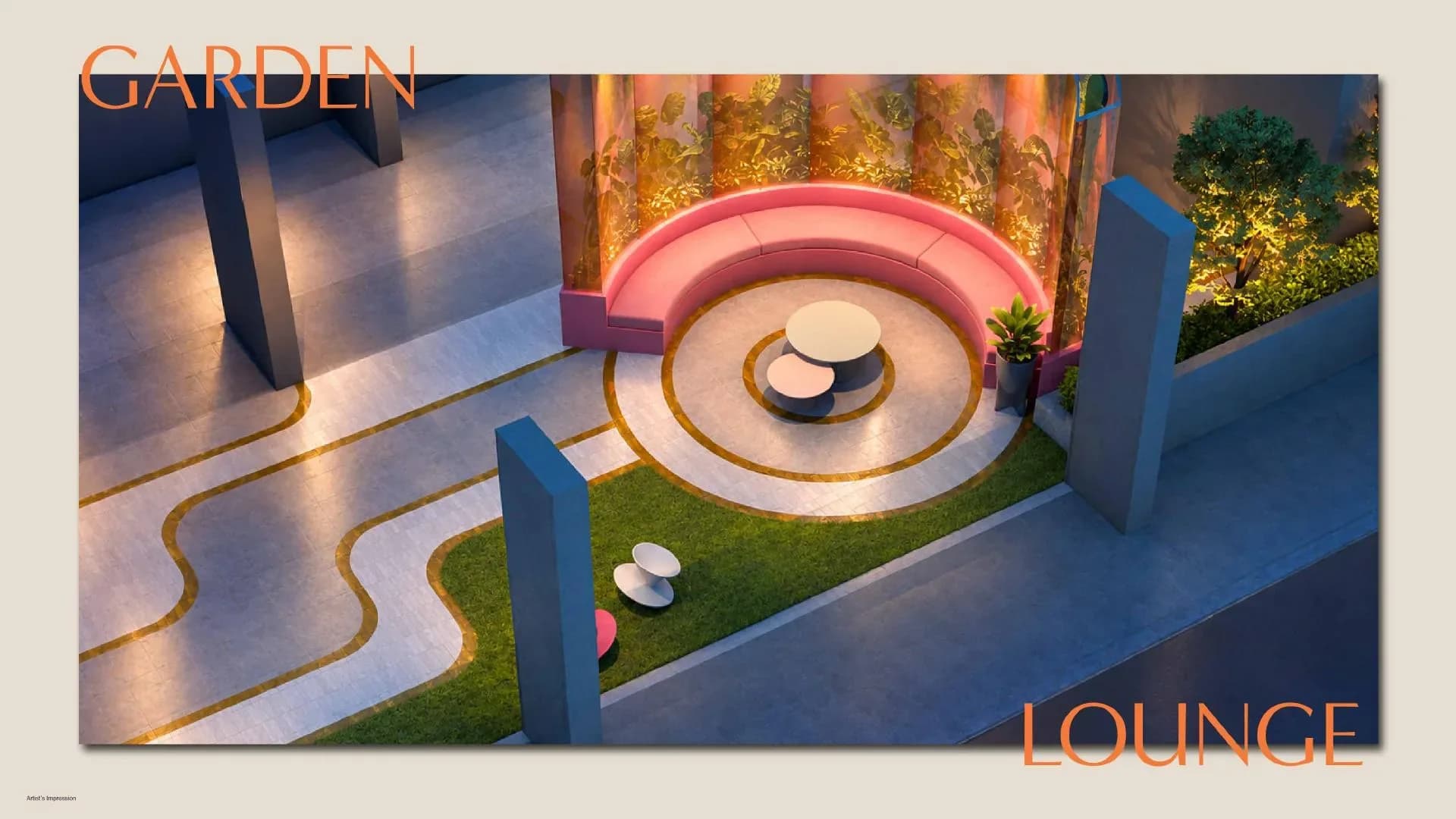 MABA Suitez landscaped Garden Lounge