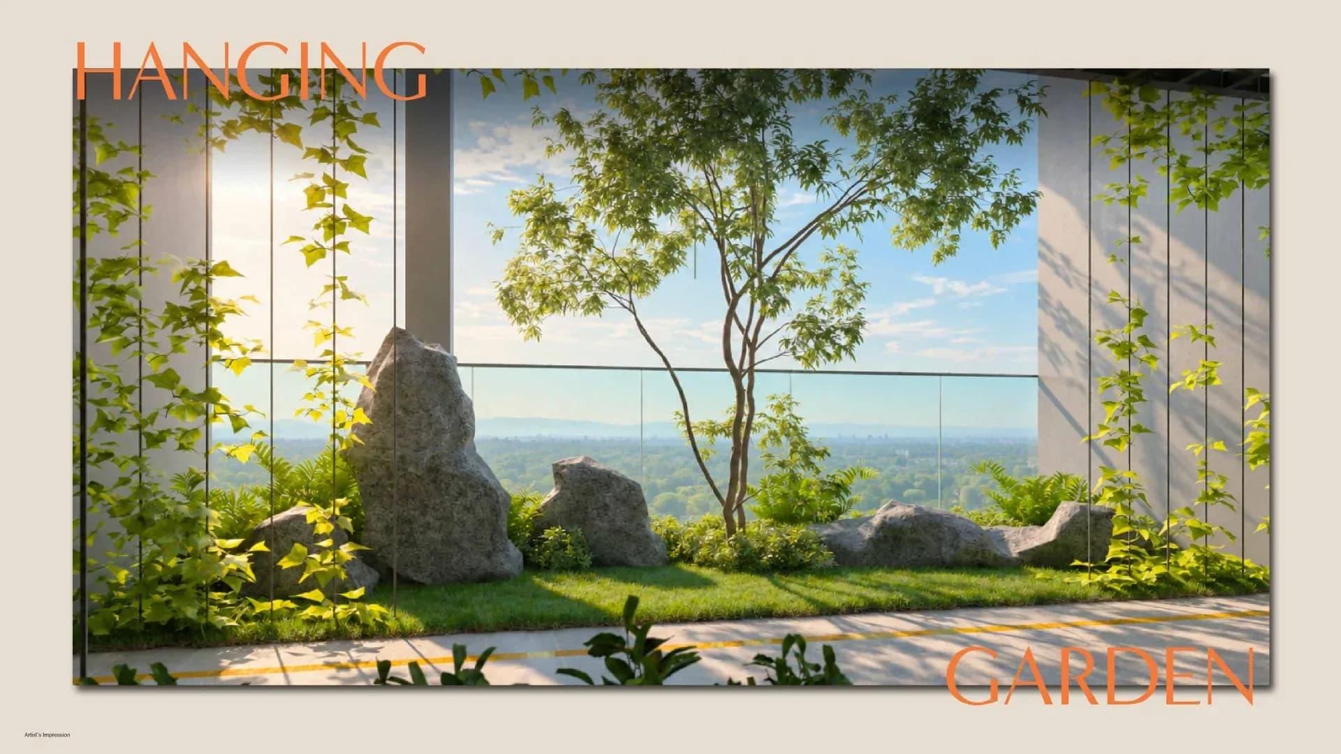 MABA Suitez elevated Hanging Garden